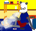 pancham secretly vaping by ALESSIO626