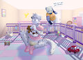 Caught Playing by ChronoKitten