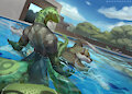 Swimming Lessons by Reddyrennard