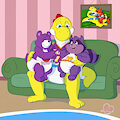 Care Bear & Cousin Cuddles BY Razz by showtimeyoshi