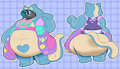 Inktail the Hench-Plush (by Squiddy62) by Inktail
