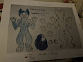 Fursona reference sheet name chase