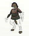 Unfinished fantasy Gnoll by Tereus