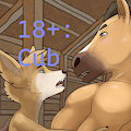 Commission - The Horse and the Fennec by Jaxneesen