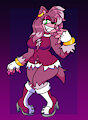 Werehog Amy by HedgieBeast