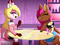 una tarde de amigas by dizzythecat20