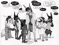 Nico and his kids [not my art] by Droptine