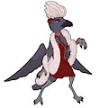 Feathery Strut by TinyTerrible
