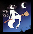 Witchy YCH by PallidPanda