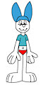 Simon the Rabbit by CartoonFoxArt2002