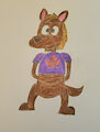 Vivian Kangaroo (Re-upload) by Thunderousnightskies