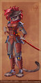 Tsrashiva The Khajiit - Armored