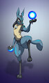 lucario by raevild