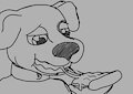 Humpy eating some Za by SluttyArtistBunny