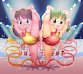 The Ribbon Gymnastics (Part1): Main Event by Violetmew