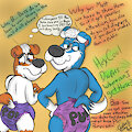 Boss & Matt PU Pamper Modeling by RhythmCHusky94
