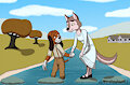 The Wolf and The Hound: A Love Story by Caluriri