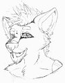 Beta Lonewolf Headshit by RowanZero