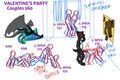 Animated Cub Valentine's Day Orgy Sketch by Yiffox