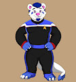 Captain Hitoshi Pandragon by Bluepaw