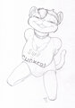 The Shirt Says it All by Azirik