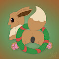 Happy Christmas Evee! by JMLuxro