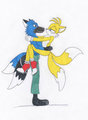 Holding a hero by Windmutt
