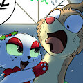 Ambush Under the Mistletoe by furnut5158