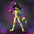Abra used Hypercock attack! It's super effective! by Pux