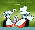 Skunkettes Best Wishes... by LordFoxhole