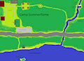 Camp Summerflame Map by Carey