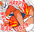 new year 2024 by 00freeze00