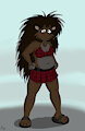 Kaoru the porcupine by Rasik