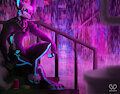 Neon Rain by Shorple1