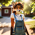 Character concept: The girl next door by ArtyXavier