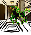 The not-a-pony in the hallway