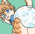 Felix Diaper Art by FelixSandcatKitten