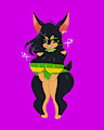Debby the shortstack dobermen. by max201451
