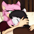 TSS/SilAtrice: Cuddling Close For Comfort by Silverfantastic