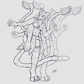 Kohza the Displacer Tabaxi Monk by Link