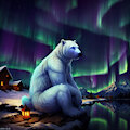 [AI] Polar village by Soph