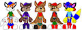 Pantsed Friends by CartoonFoxArt2002