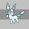 Chili the Glaceon by Lonewolf2002
