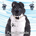 Fursuit parade by wakewolf