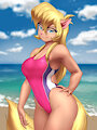Swimsuit Callie Briggs by MykeGreywolf