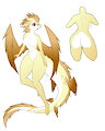 cute fluffy dragon by max201451