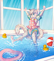 Splashing Around by ChronoKitten