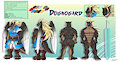 Dognogard commission (final design) by Shin0n0me