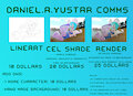 Commissions are open, no slot limit by DanielaYuStar