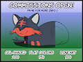 Commissions Open! by foxyxxx